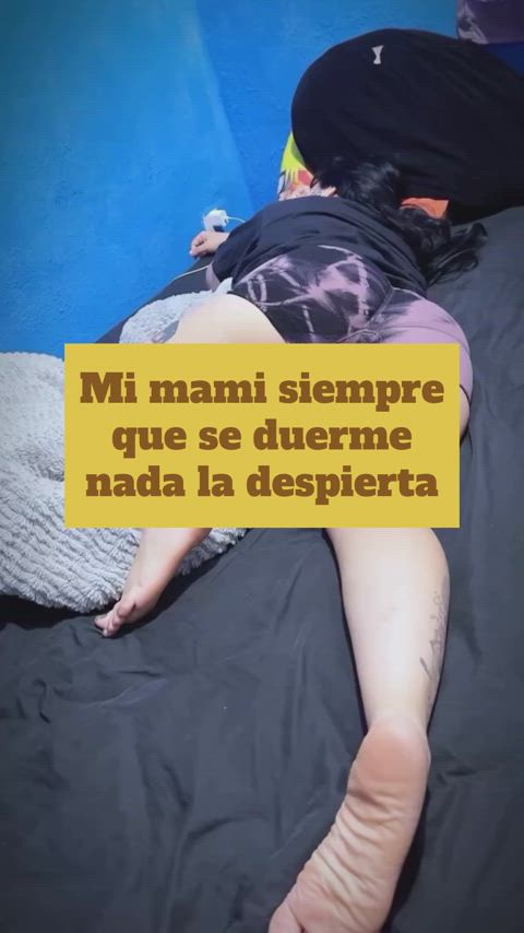 Mami durmiendo