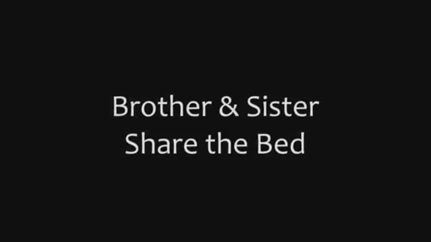 bed brother family shared sibling sister spencer bradley step-brother step-sister