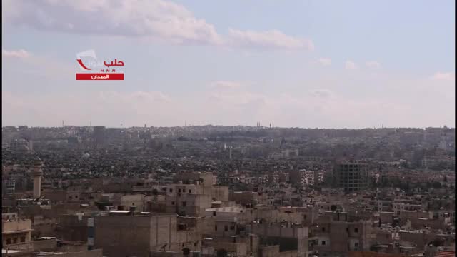 Syrian opposition forces detonate a tunnel bomb in the heart of Aleppo
