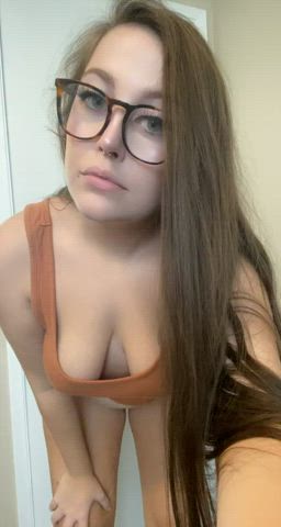 Ass Boobs Booty Brunette Curvy Flashing Glasses Hispanic Latina Natural Tits Thick