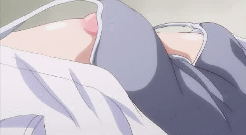 anime big tits bouncing tits breast sucking ecchi groping clip