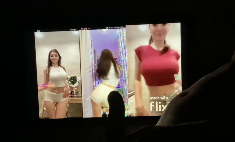 boobs booty cum cumshot dancing russian tribute clip