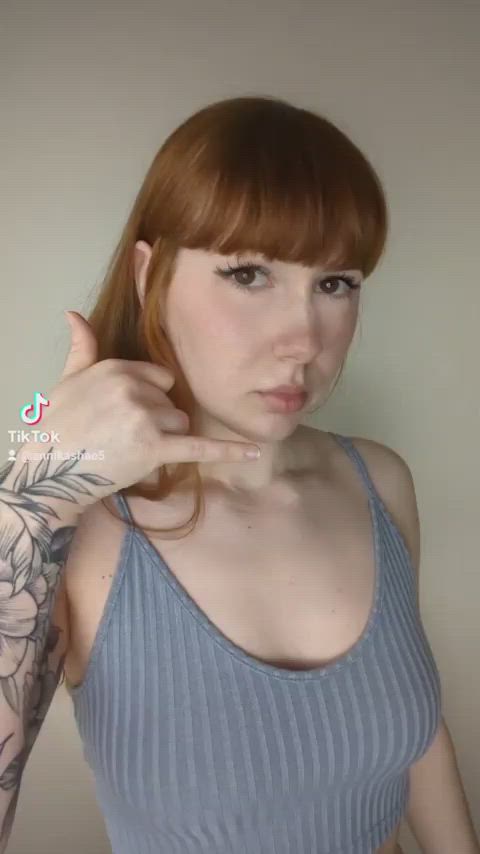 tiktok r/tiktits spicytiktokginger clip