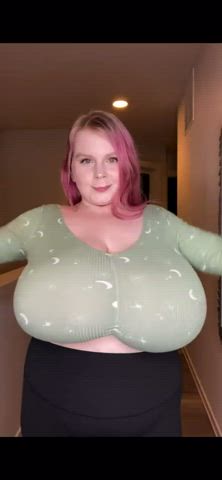 bbw big tits white girl clip