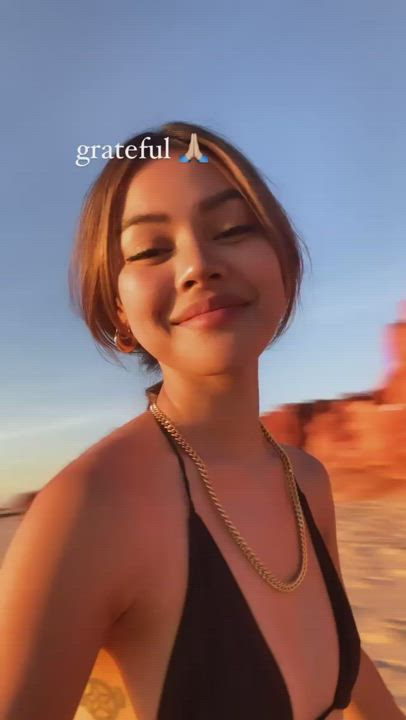 Asian Australian Brunette clip