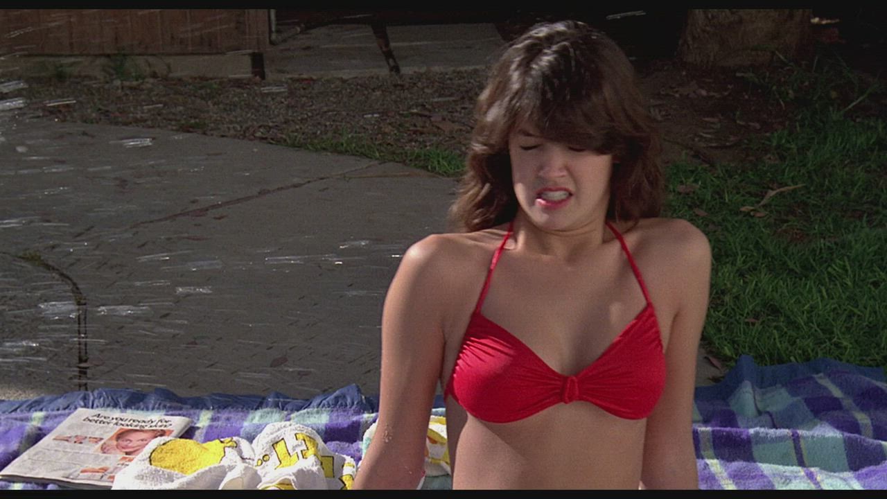 Young Phoebe Cates in Fast Times at Ridgemont High (1982)