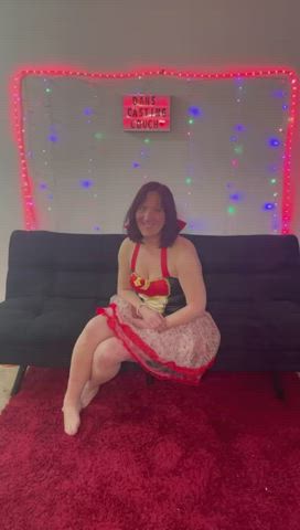 Casting couch with Cosplay Milf