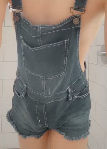 Nothing but my dungarees