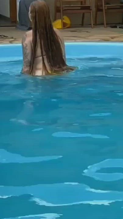 Ass Thong Underwater clip