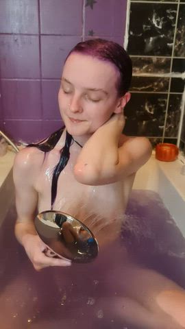 bath bathtub boobs shower wet wet pussy clip