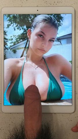 big tits cumshot tits tribute clip