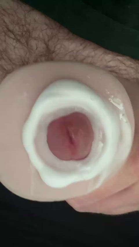 My cum gets so foamy if I keep going for a 2nd round