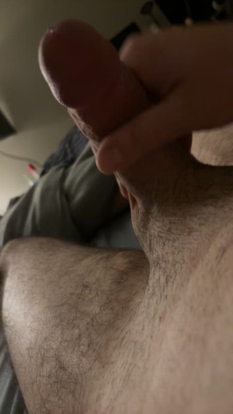 big dick cock jerk off thick cock precum clip