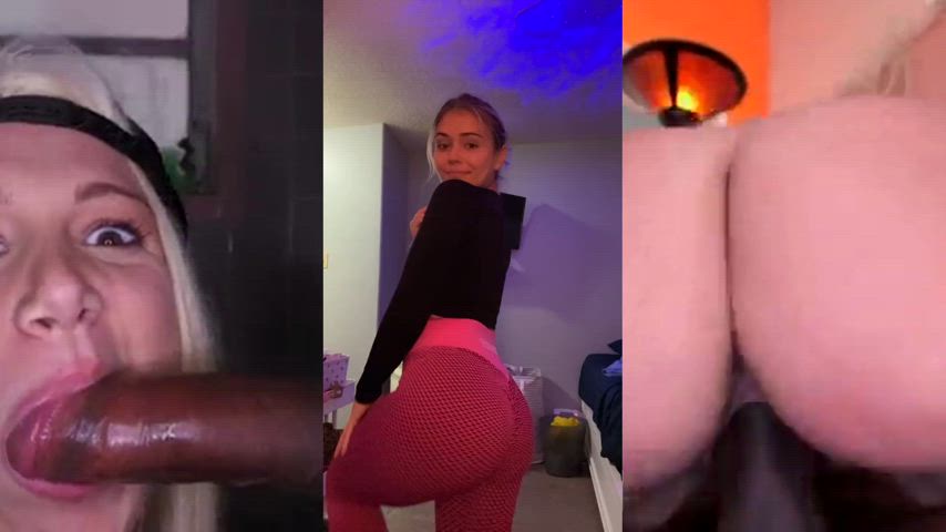 ass bbc babe babecock blonde interracial pmv tiktok clip