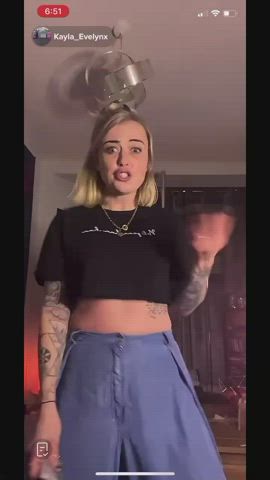 accidental nipple nipslip tiktok tits clip