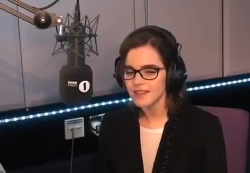 Emma Watson - Radio talk show