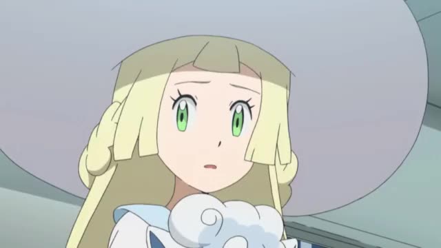 Lillie says goodbye to Ash