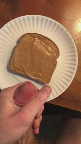 Who wants to try my peaNUT Butter sandwich?