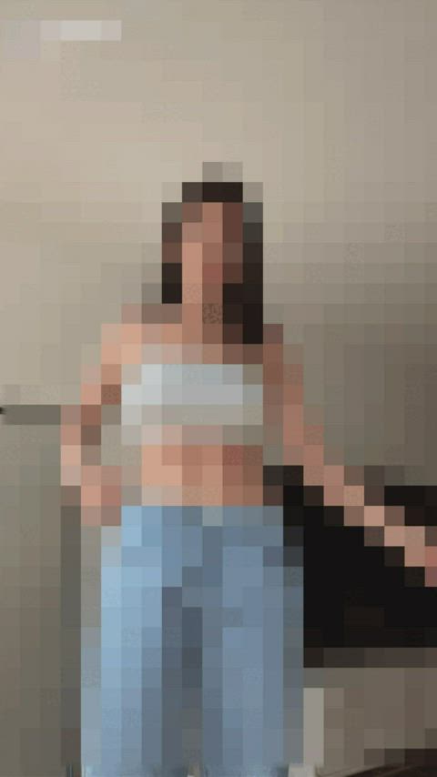 censored pixelated tiktok clip