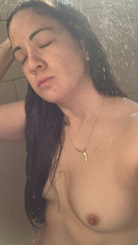 horny in the shower