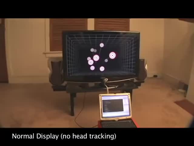 Head Tracking for Desktop VR Displays using the WiiRemote