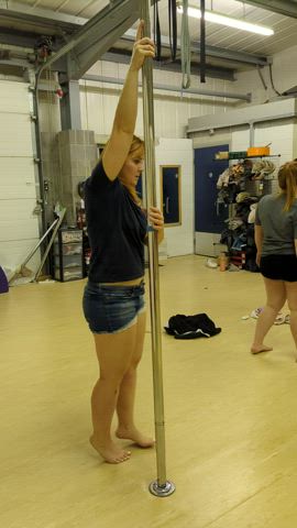 My first routine 4 weeks in to pole