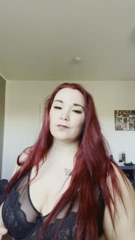 Big Tits Busty Redhead Teen clip