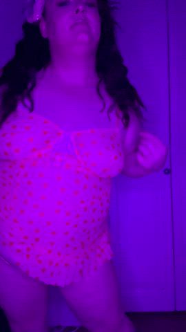 bbw bending over big ass big tits dance panty peel thong tits clip