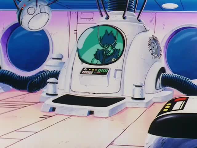Goku in the Healing Chamber