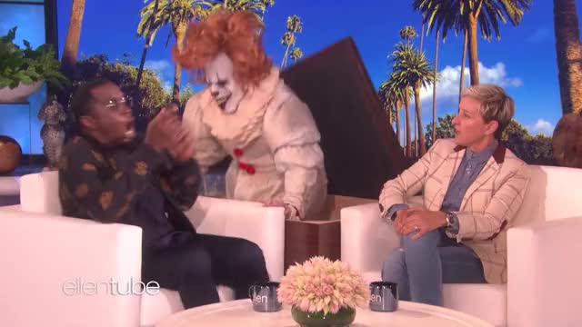 Sean ‘Diddy’ Combs Proves He’s Scared of Clowns
