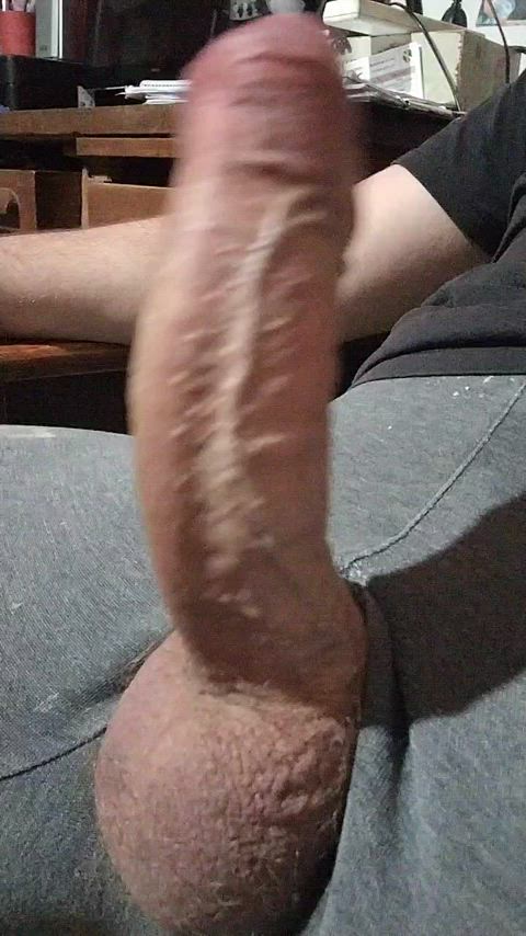 fuckk, i put so much pressure on my cock and got so fucking thick and veiny, let's