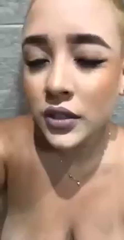 areolas bbw big tits fingering nipple piercing puerto rican short hair shower clip