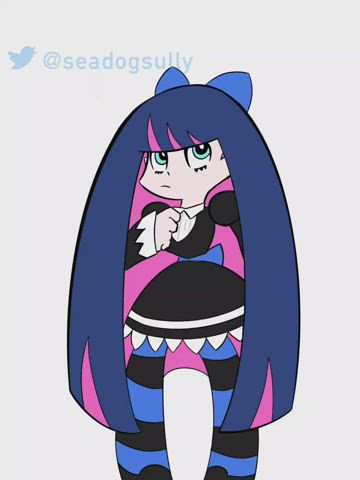 Stocking loses a bet (Seadog Sully) [Panty &amp; Stocking with Garterbelt]