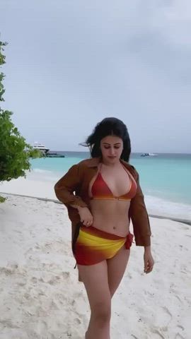 Ass Beach Bikini Curvy clip