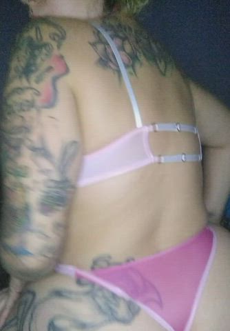 ass big ass booty curvy girl girl tattoo clip