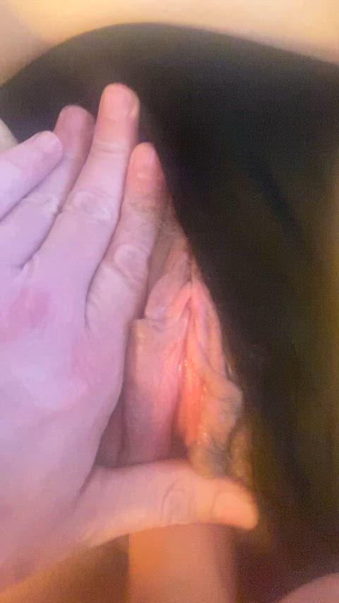 amateur big dick clit rubbing creampie cum cumshot hairy pussy messy pussy wet pussy