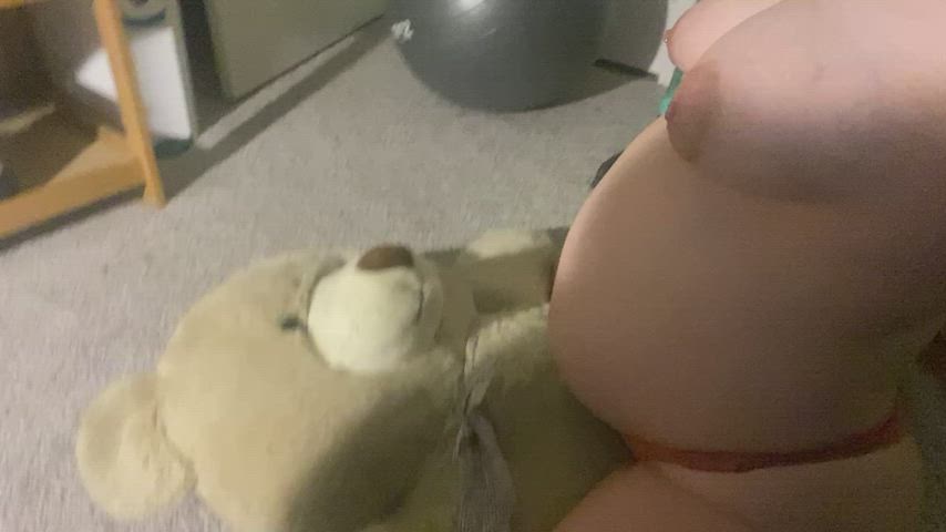bear pregnant riding pregnant-porn clip