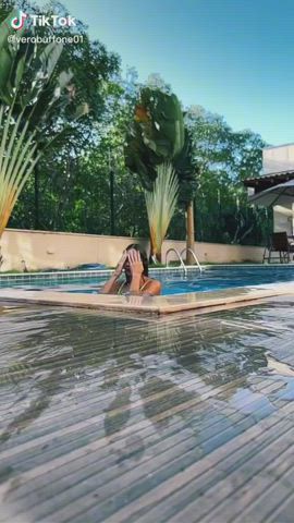 Ass Bikini Jiggling POV Slow Motion Thong TikTok clip