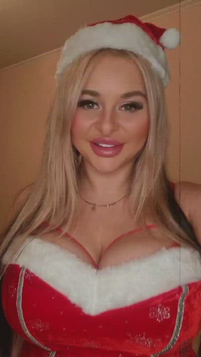 Boobs Christmas Sex clip