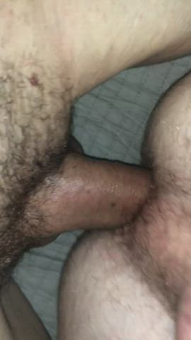 Getting fucked bareback by 9 inch
