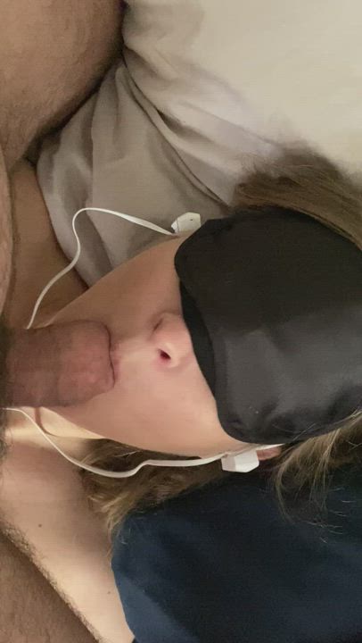 Blindfold Blowjob