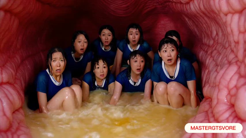 Japanese netball team swallowed and inside their female coach’s belly for losing