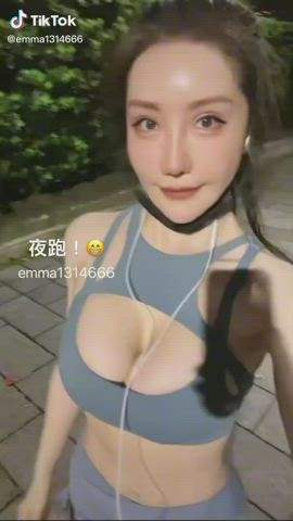 asian big tits boobs clip