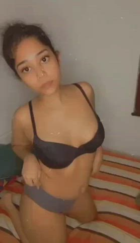 Hot Indian Babe Teasing You For Fun Part-3. Wouldn't you just love to rip her clothes