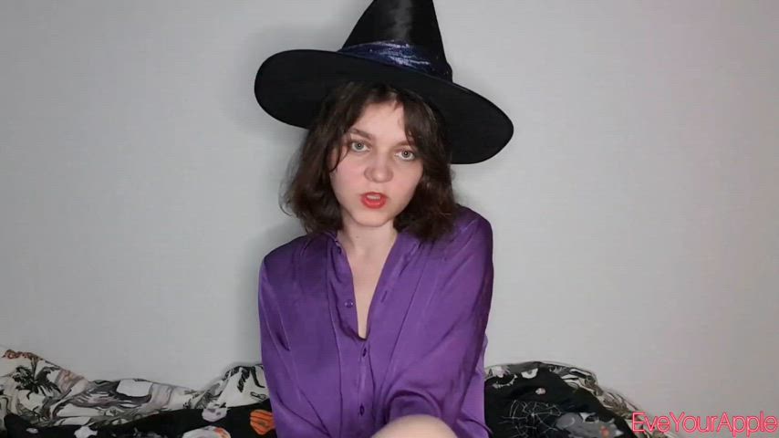 amateur femdom halloween humiliation sph witch clip