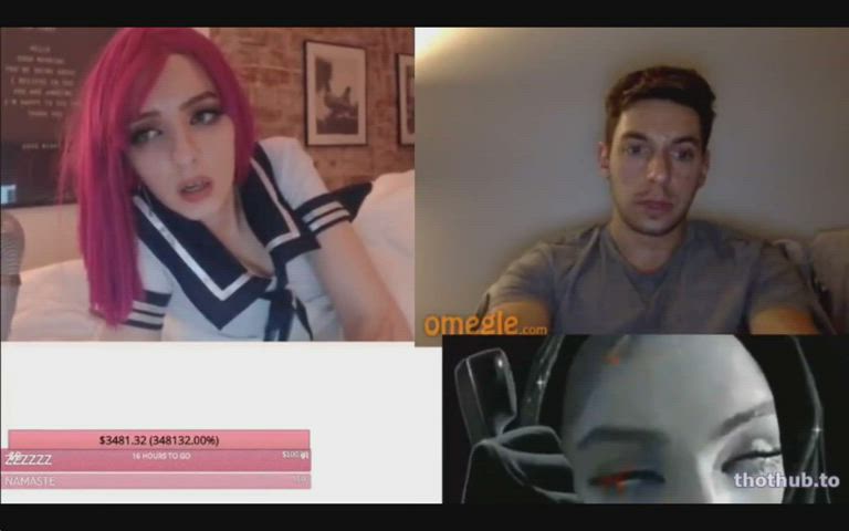 Guy Cums For Streamer Grimoire Live On Twitch &amp; She Loved It ? ?
