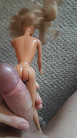 Blonde Doll Handjob Little Dick Male Masturbation Toy clip