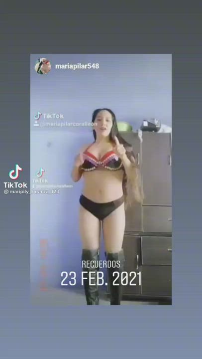 Ecuadorian TikTok Tits clip