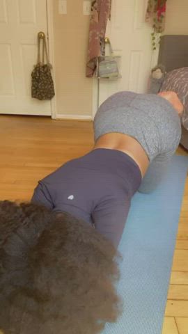 Ass Ebony Yoga clip