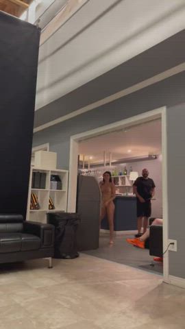 Behind The Scenes Brunette Kylie Rocket Naked Pornhub clip